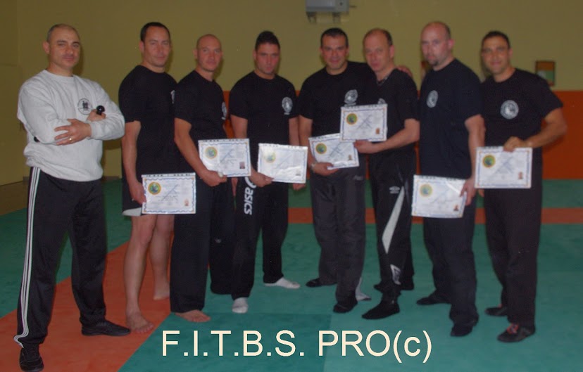 Session de formation d'instructeurs F.I.T.B.S. PRO, sur 6 jours bloqués, du 23 au 28 Avril 2012, à Alès en France avec Fayad FAYAD Président fondateur de la F.I.T.B.S. PRO