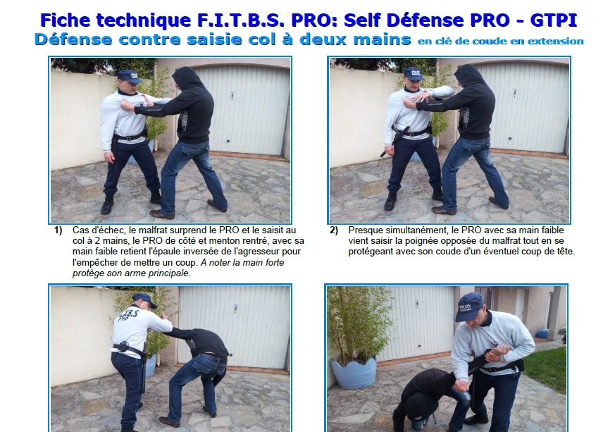 Fiche technique Tonfa GTPI  Self Défense PRO Police F.I.T.B.S. PRO  par  Fayad FAYAD parue dans l'AROS n° 10 Police Municipale